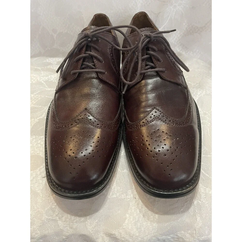 Cosani Classy Brown Leather Shoes Excellent Condition Size 11